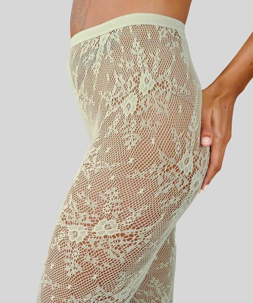 タイツ Rosa Lace Tights Mint レディース : ZOZOTOWN Yahoo!店 - 通販