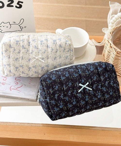Pochi Pouch（ポチポーチ） 化粧 ポーチ Pochi Pouch/「フラワー