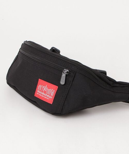 「Manhattan Portage」 ワンポイントウエストバッグ - ブラック メンズ_画像3