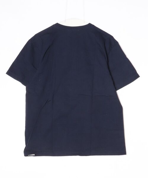 「SILAS」 半袖Tシャツ LARGE ネイビー メンズ_画像2