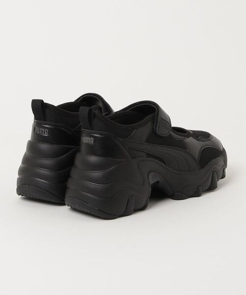 「PUMA」 シューズ 23.5cm ブラック レディース_画像2