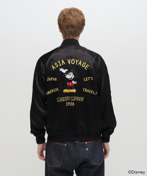 スカジャン 「Disney Collection」SUKA JACKET / MICKEY MOUSE / AVIREX / アヴィレックスの画像