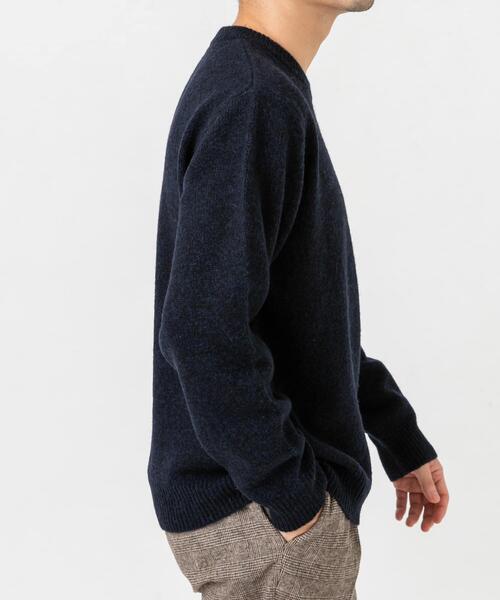 「URBAN RESEARCH ROSSO MEN」 長袖ニット X-LARGE グリーン メンズ_画像9