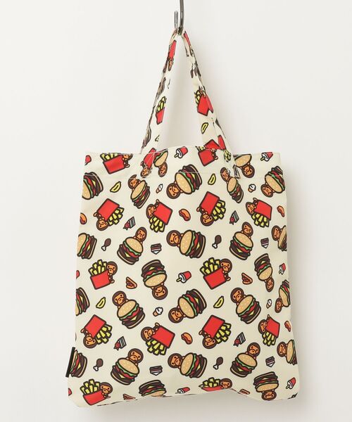 トートバッグ BABY MILO PLUSH DOLL BURGER TOTE BAG メンズ レディースの画像