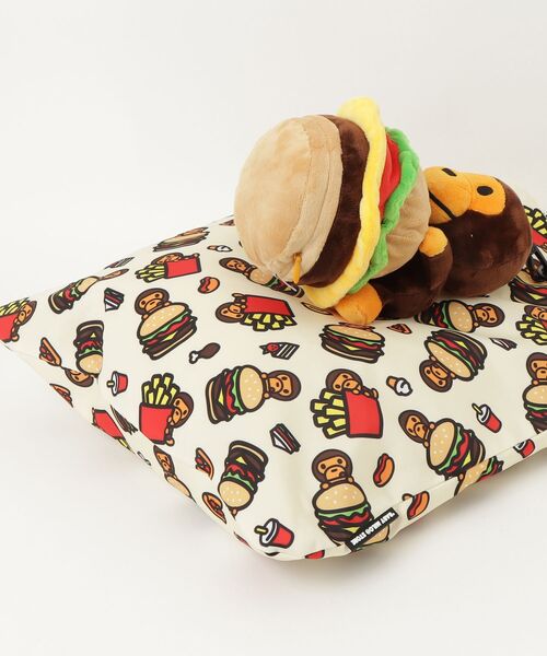 トートバッグ BABY MILO PLUSH DOLL BURGER TOTE BAG メンズ レディースの画像