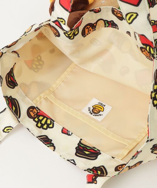 トートバッグ BABY MILO PLUSH DOLL BURGER TOTE BAG メンズ レディースの画像