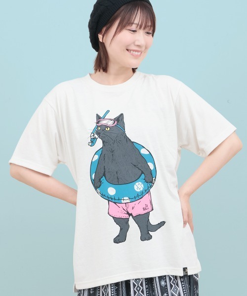 チチカカ（TITICACA） go slow caravan Drymix海猫Tシャツ
