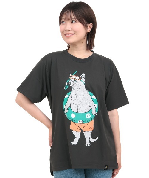 チチカカ（TITICACA） go slow caravan Drymix海猫Tシャツ