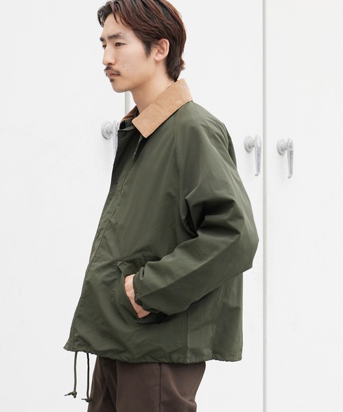 Barbour レディース メンズ ナイロンジャケット Barbour（バブアー） Lサイズ ナイロンジャケット スペイ　オリーブグリーン ジャケット・アウター
