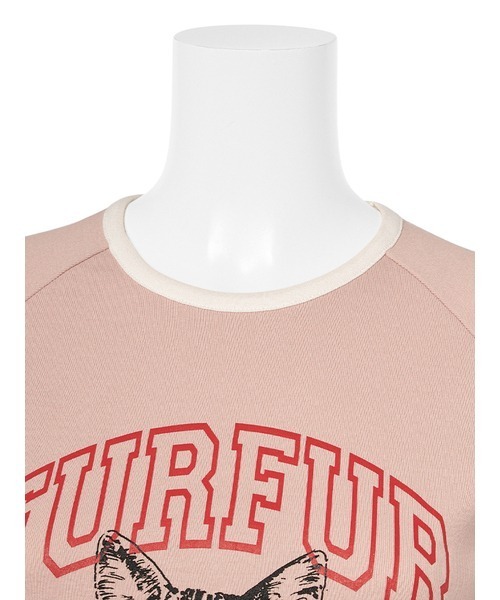 「FURFUR」 長袖カットソー「phillyコラボ」 FREE グレー レディース_画像10