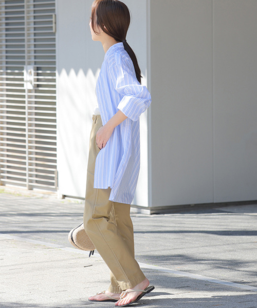 「JOURNAL STANDARD relume」 カーゴパンツ 34 ベージュ レディース_画像5