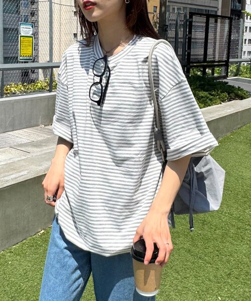 1097⭐︎裾バルーンカットソー CIAOPANIC TYPY（チャオパニックティピー） tシャツ 半袖 「WEB限定
