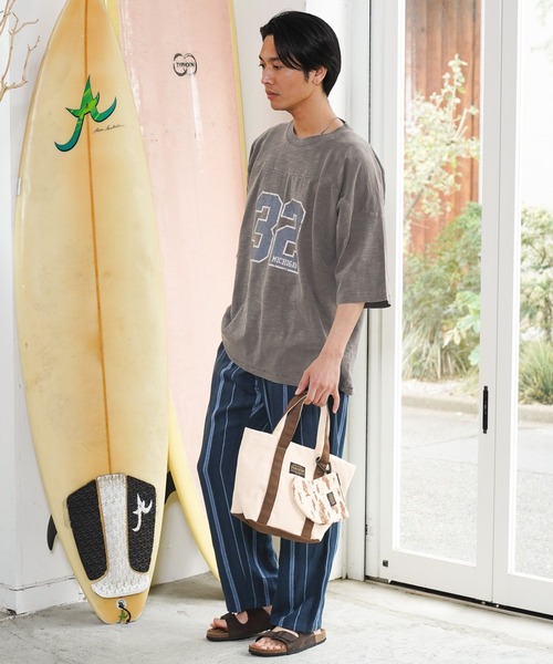 BAYFLOW（ベイフロー） パンツ リネンレーヨンイージーパンツ メンズ
