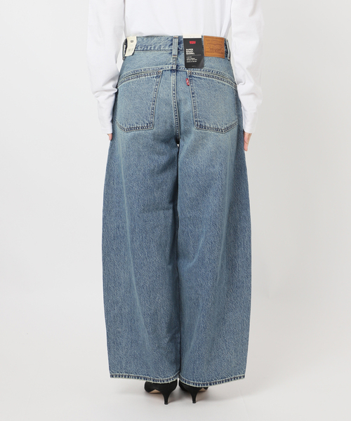 ワイドパンツ ジーンズ デニム デニムパンツ 「追加」LEVI'S 別注 SMU SUPER BAGGY BARREL レディースの画像