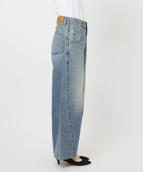 ワイドパンツ ジーンズ デニム デニムパンツ 「追加」LEVI'S 別注 SMU SUPER BAGGY BARREL レディースの画像