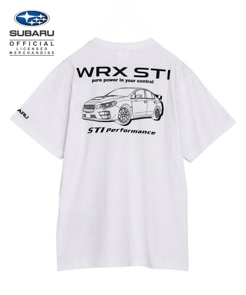 OUTBACK WORKS 半袖Tシャツ ホワイトtt RUGGEDWORKS（ラゲッドワークス） tシャツ SUBARU スバル WRX STI 半袖