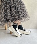 スニーカー クラシックモード厚底ローファースニ...の詳細画像5