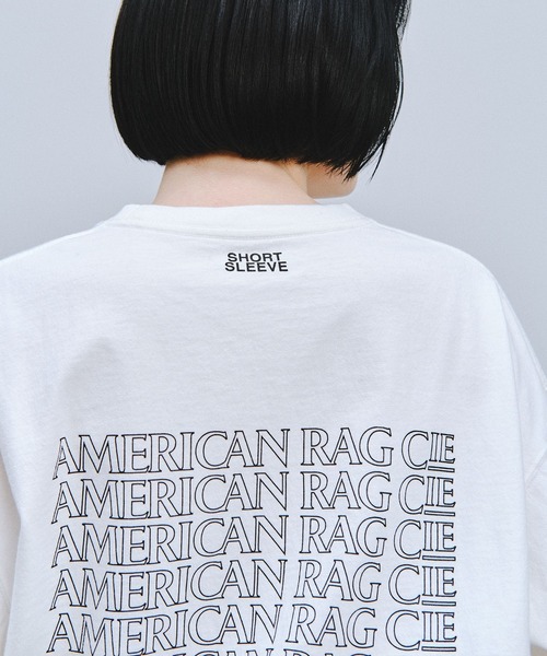 「AMERICAN RAG CIE」 半袖Tシャツ MEDIUM ホワイト レディース_画像3