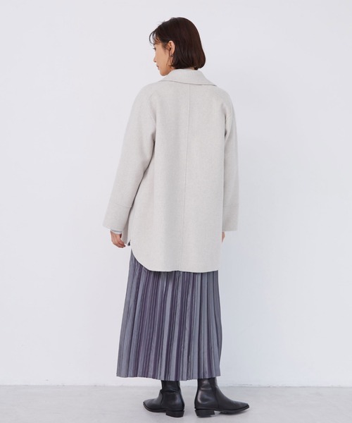 「LAUTREAMONT」 プリーツスカート 36 キャメル レディース_画像5