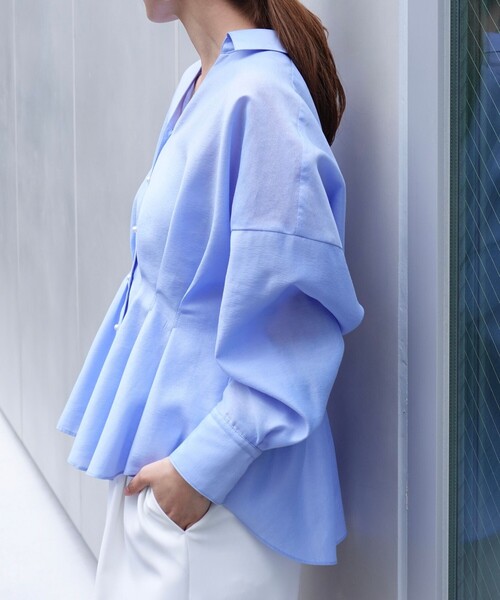 「NOLLEY'S」 長袖シャツ 38 カーキ レディース_画像8
