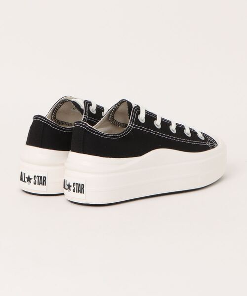 「CONVERSE ALL STAR」 ローカットスニーカー 7 ブラック レディース_画像2
