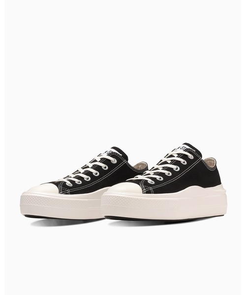 「CONVERSE ALL STAR」 ローカットスニーカー 7 ブラック レディース_画像4