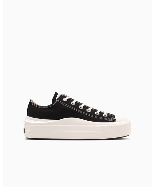 「CONVERSE ALL STAR」 ローカットスニーカー 7 ブラック レディース_画像5