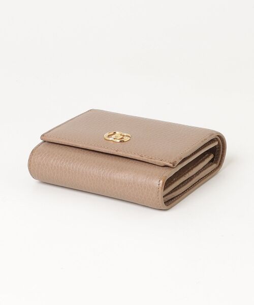 GUCCI GGマーモント 二つ折り財布 ブラウン GUCCI（グッチ） GGマーモント 二つ折り財布 - ブラウン レディース
