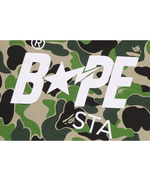 A BATHING APE（アベイシングエイプ） tシャツ ABC CAMO BAPE STA LOGO
