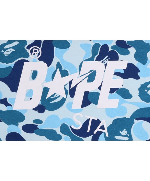 A BATHING APE（アベイシングエイプ） tシャツ ABC CAMO BAPE STA LOGO