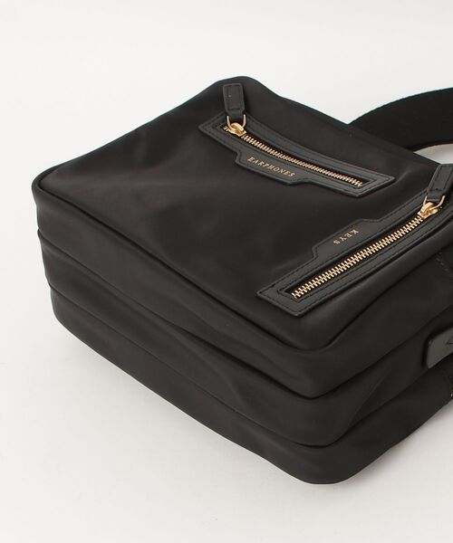 「ANYA HINDMARCH」 トリプル ジップ クロスボディバッグ - ブラック レディース_画像3