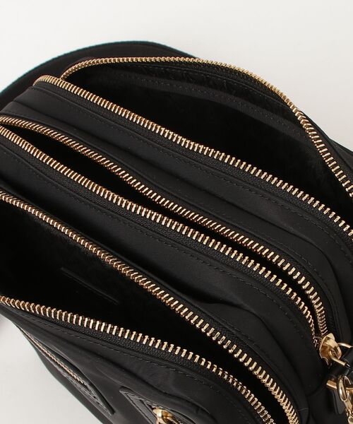 「ANYA HINDMARCH」 トリプル ジップ クロスボディバッグ - ブラック レディース_画像4
