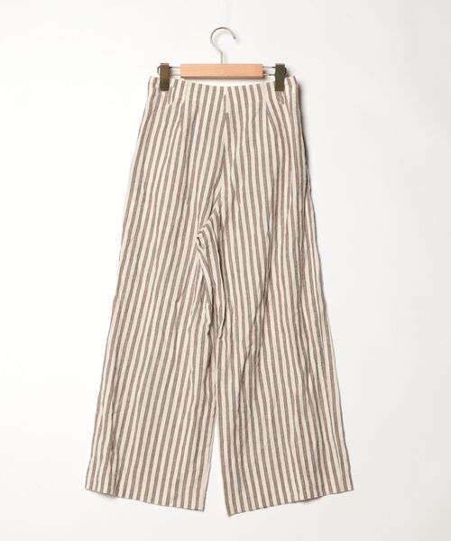 「BEAMS LIGHTS」 パンツ 36 ベージュ レディース_画像2
