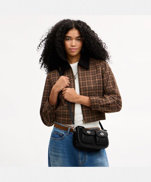 tuno様　コーチ　ハンドバッグ　ショルダーバッグ　2way ターンロック COACH（コーチ） ショルダーバッグ バッグ ツインターンロックウェイ