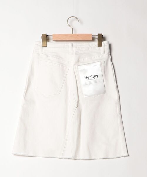 「Healthy denim」 デニムスカート 36 ホワイト レディース_画像2