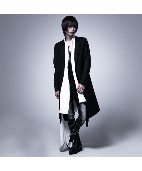 シャツ ブラウス 『CIVARIZE』フェイクレイヤードアシメデザインシャツ
