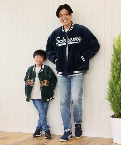 ikka（イッカ） スタジャン 「親子コーデ」ファースタジャン メンズ