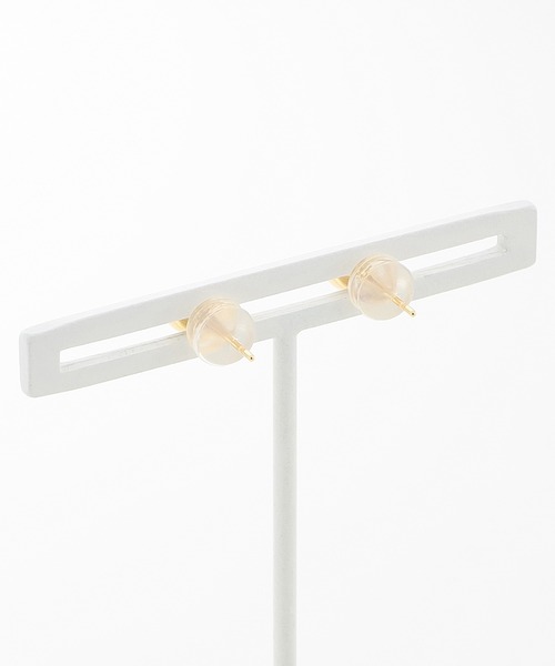 BLOOM（ブルーム） ピアス K18 イエローゴールド ハート ピアス（L