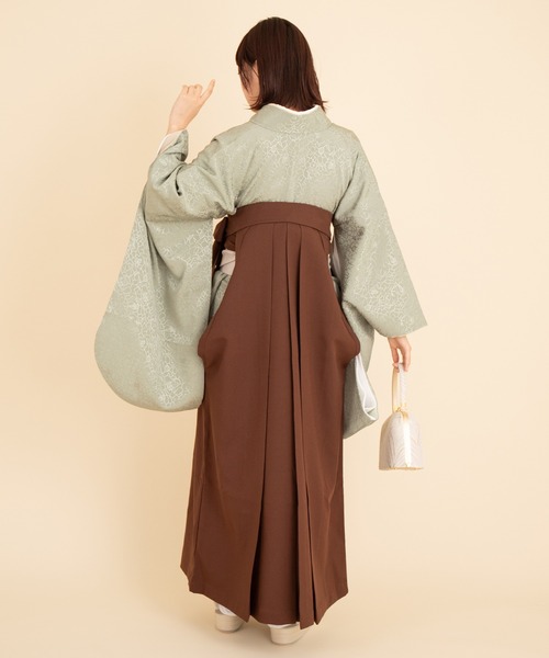 着物 こだわり袴3点セット-ニュアンスカラー- レディース_23