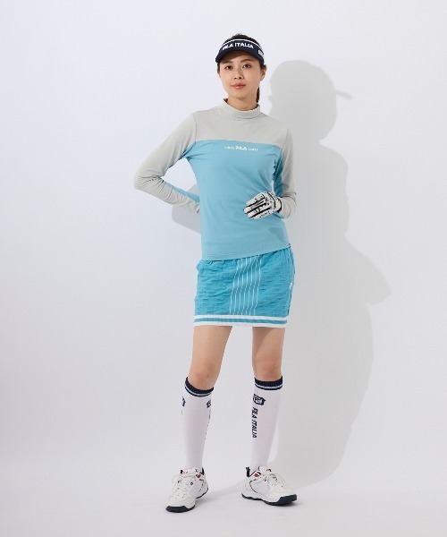 ブラウス シャツ フィラ FILA モックネックシャツ レディース ゴルフ】FILA GOLF モックネックシャツ レディース|FILA（フィラ