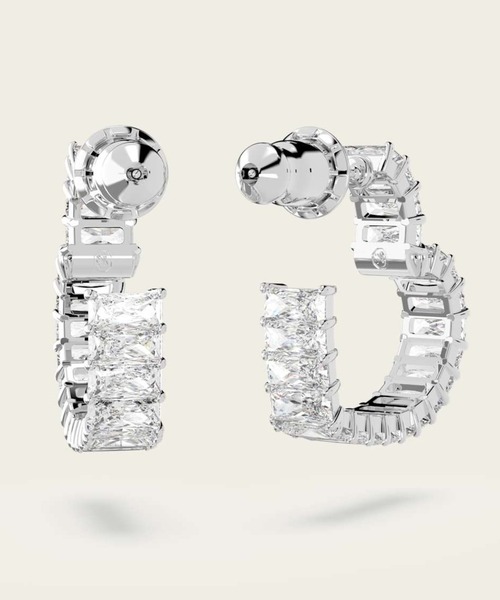 超美品！！スワロフスキー　matrix フープピアス　ハート SWAROVSKI｜【公式】【スワロフスキー】Matrix フープピアス