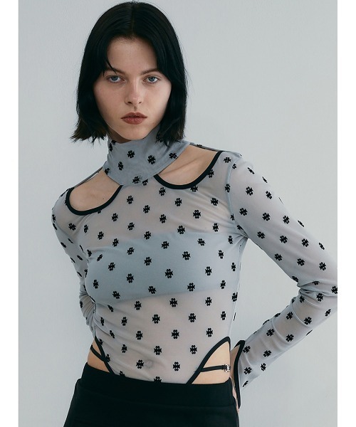 SWAN LAKE Cut-out Bodysuit（Tシャツ/カットソー）｜SORIN