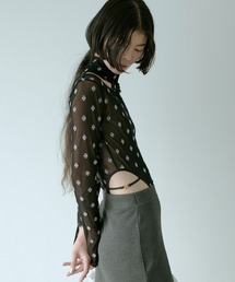 SORIN tシャツ SWAN LAKE Cut-out Bodysuit レディース
