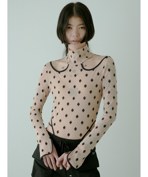 SORIN tシャツ SWAN LAKE Cut-out Bodysuit レディース