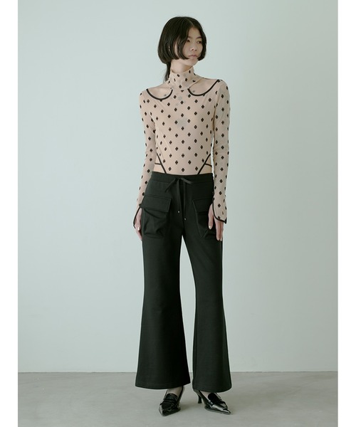 SORIN tシャツ SWAN LAKE Cut-out Bodysuit レディース