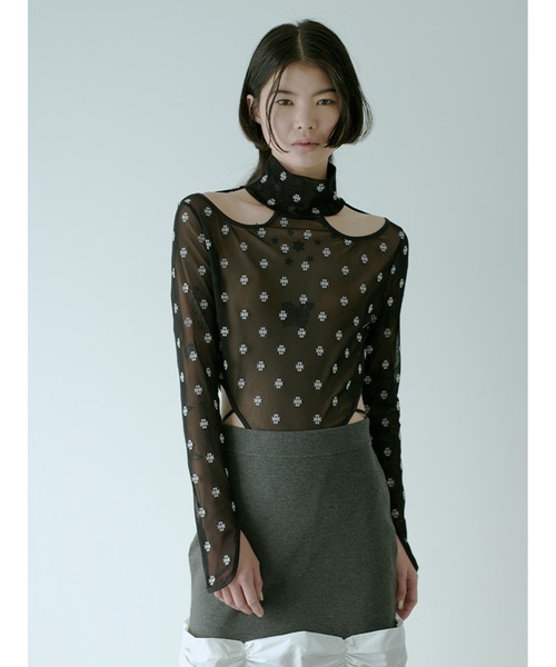 SORIN tシャツ SWAN LAKE Cut-out Bodysuit レディース