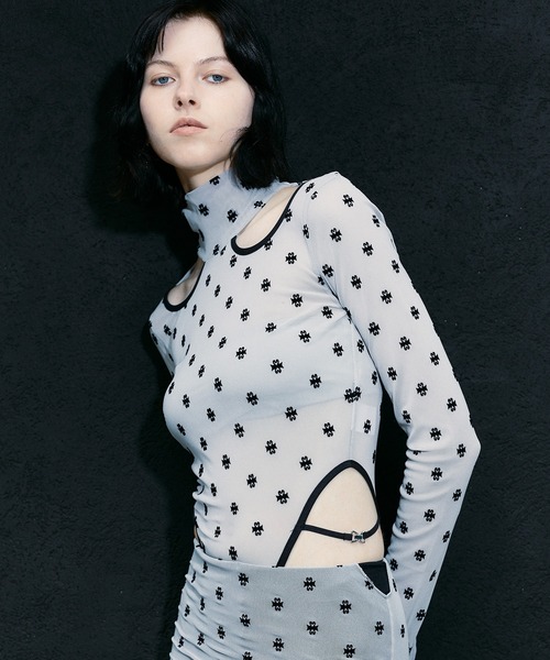 SORIN tシャツ SWAN LAKE Cut-out Bodysuit レディース