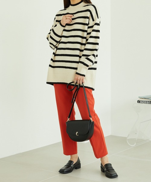 ニット セーター バックスリットニットプルオーバー MO33N03 レディース ORiental TRaffic ニット セーター バックスリットニットプル
