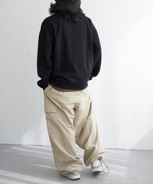 美品　値下げ不可　Baserange スエット　トレーナー VENCE EXCHANGE トレーナー スウェット ふくれジャガードトレーナー