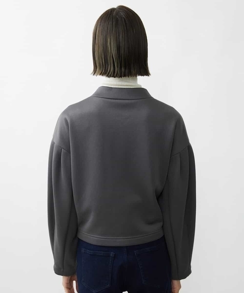 裏起毛ジャージーVネックカーディガン MICHEL KLEIN｜裏起毛ジャージーVネックカーディガン | Rakuten